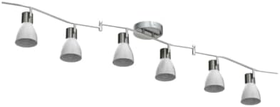 6-Light Flexible Track Ceiling Lighting Kit