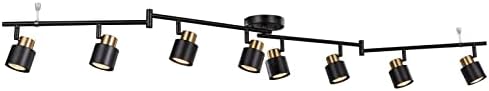 8-Light Adjustable Ceiling Track Lighting Kit
