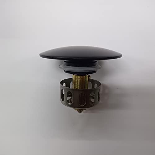KES Matte Black Sink Drain Stopper Replacement