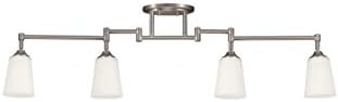 Generation Lighting Track Kit Four Light Brushed Nickel