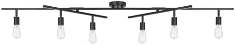 Versatile Durable 6-Light Swivel Track Lighting