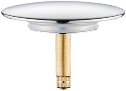 Copper Stainless Steel Sink Drain Plug with Rotating Switch
