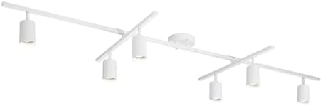 6-Light Track Ceiling Matte White