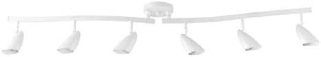 Globe Electric 59353 Grayson 6-Light S-Shape Track Lighting
