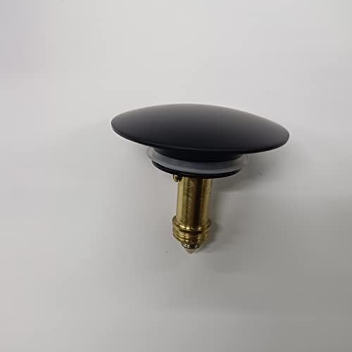 KES Bathroom Sink Drain Stopper Matte Black