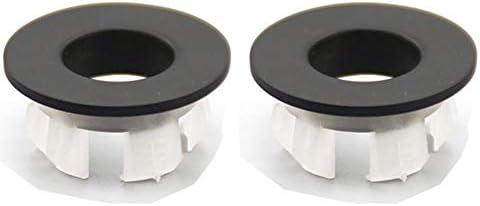 Adjustable Overflow Bath Sink Drain Brass Cover Matte Black