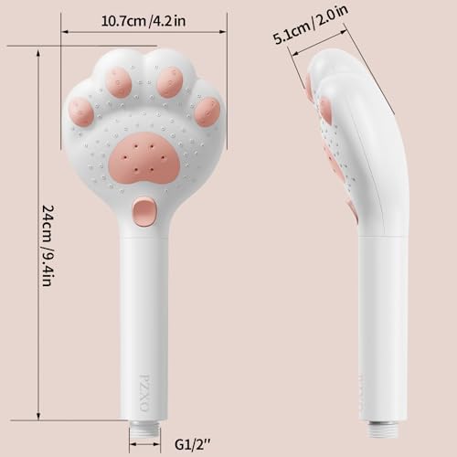 Cute Cat Paw Shower Head 25 GPM Masterpiece