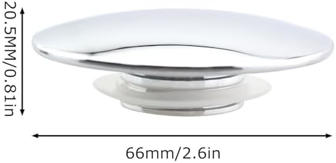Easy-Clear Copper Sink Buttons for Bathrooms
