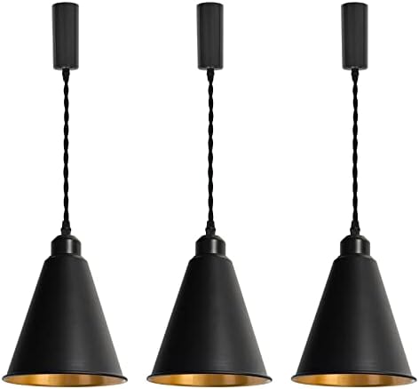 3-Piece Adjustable Pendant Light for Entryways