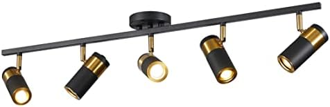 Stylish Matte Black LED Ceiling Track Lights
