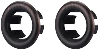 ARCORA Sink Overflow Ring Oil Rubbed Bronze 2 Pack