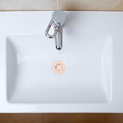 BESTonZON Universal Sink Drain Stopper Copper Material Clogs Odors Prevention