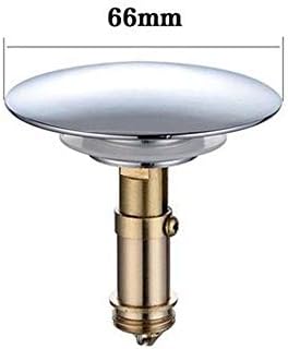 SEIWEI Bathroom Pop Up Drain Plug - Tall Durable 66mm