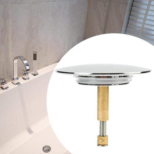 Copper Stainless Steel Sink Drain Plug with Rotating Switch