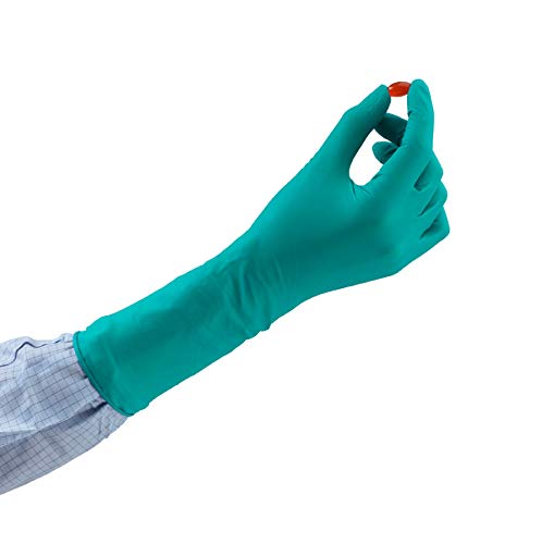 Ansell TouchNTuff Nitrile Gloves Green Medium Case