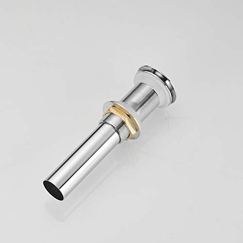 BWE Chrome Pop Up Sink Drain - 1-12 to 1-34 Sink Hole