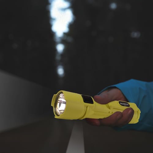 BRILLIANT SAFETY LED FLASHLIGHT with 10 HOUR RUNTIME