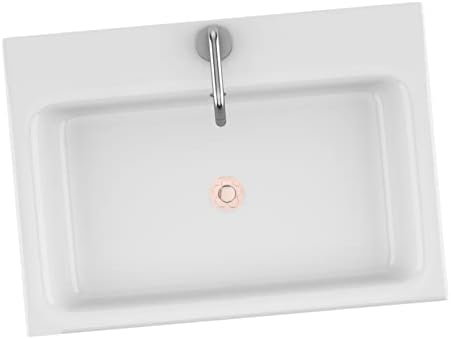 Gadpiparty Copper Sink bathtub Drain Stopper Rose Gold - Effortless Bath Solutions