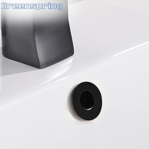 Bass Insert Sink Basin Trim Overflow Drain Cover Matte Black Buy Now