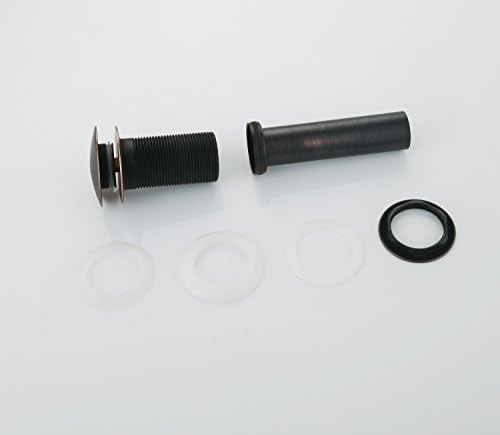 Sumerain 42mm Oil Rubbed Bronze Pop Up Sink Drain Stopper Without Overflow