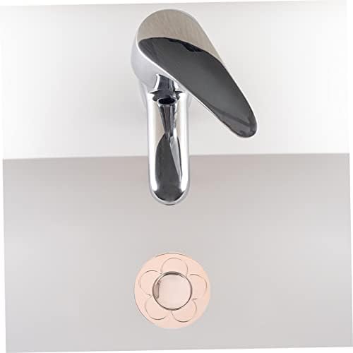 Gadpiparty Copper Sink bathtub Drain Stopper Rose Gold - Effortless Bath Solutions