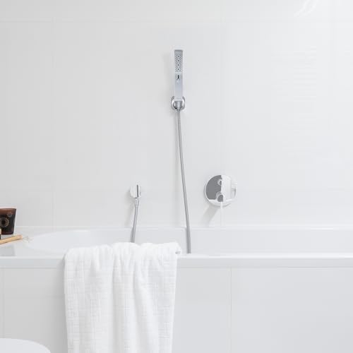 G-Promise All Metal Handheld Shower Head with 3 Function Massage Mode