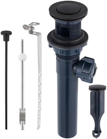 Hygie Rinse 2-Pack SinkDrains with Lift Rod for Bathrooms