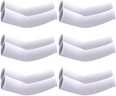 Satinior Kids Arm Sleeves - Cooling Compression for Baseball More