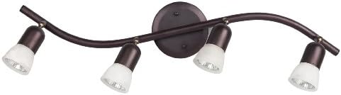 Canarm James 1 Oil Rubbed Bronze Track Lighting 4-Light Kit
