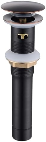 Oil-Rubbed Bronze Vanity Sink Drain with Overflow