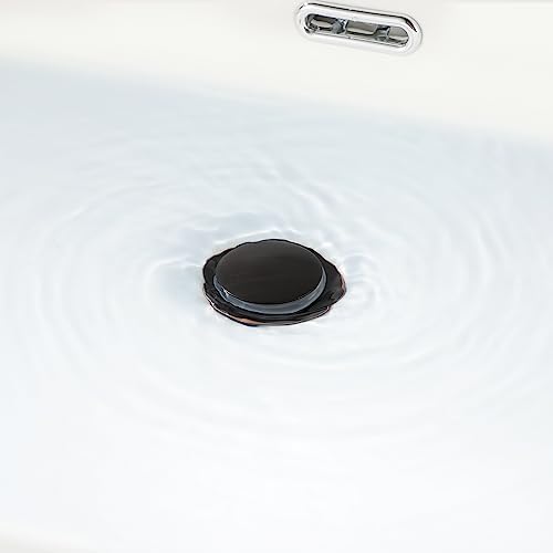 PARLOS Pop Up Sink Drain Stopper with Hair Catcher Oil Rubbed Bronze 2100603