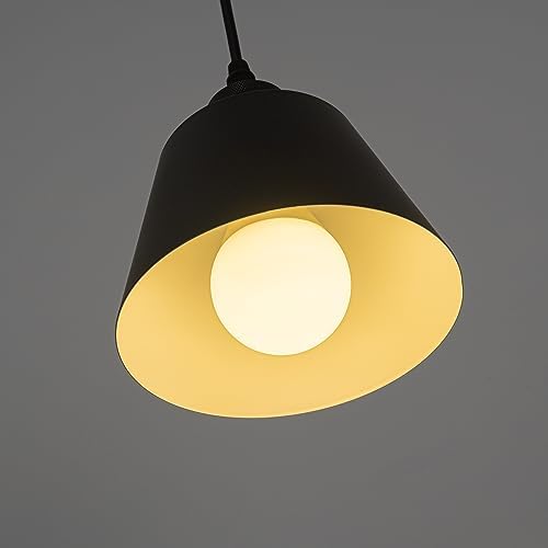 Sturdy Track Pendant Light Black Warm
