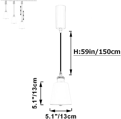 H-Type Track Lighting Pendant