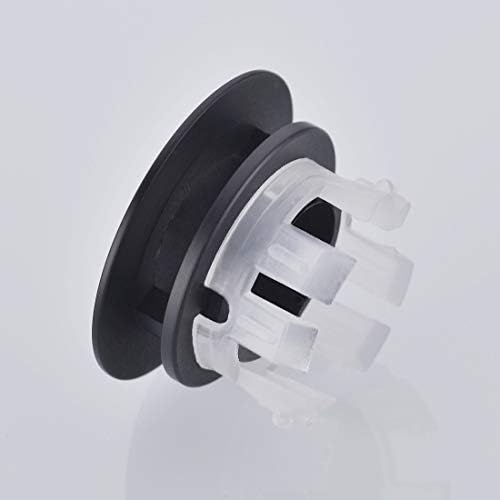 Overflow Sink Cap Matte Black