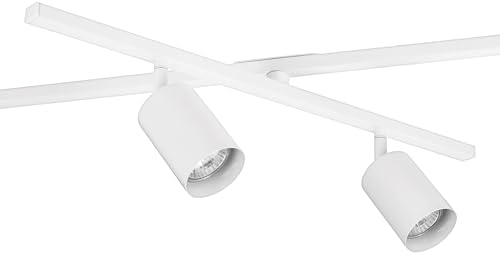 6-Light Track Ceiling Matte White