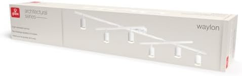 6-Light Track Ceiling Matte White