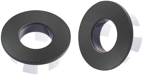 BWE Matte Black Sink Basin Trim Overflow Cover