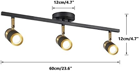 Fulesi 3-Light Track Lighting - Stylish Ceiling Spot Light for Modern Spaces