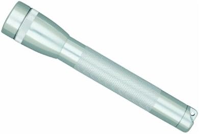 Maglite Mini Incandescent Flashlight with Holster Silver