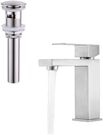 KES Vessel Vanity Sink Pop Up Drain