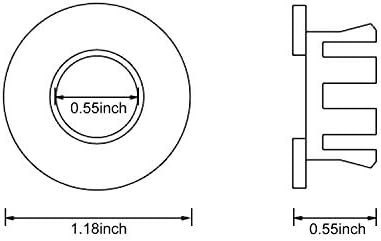Adjustable Overflow Bath Sink Drain Brass Cover Matte Black