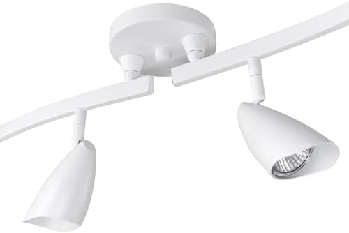 Globe Electric 59353 Grayson 6-Light S-Shape Track Lighting