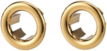 ARCORA 2 Pack Brushed Gold Sink Overflow Covers