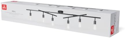 Versatile Durable 6-Light Swivel Track Lighting