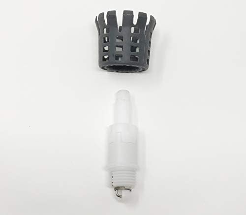 PF WaterWorks DecoDRAIN Push Pop-Up Sink Drain with Hair Catcher 1
