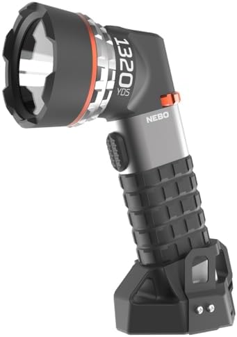 NEBO Luxtreme Rechargeable Spotlight with 3 4 Mile Beam