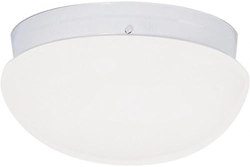 Premium Ceiling Light with White Mushroom Glass