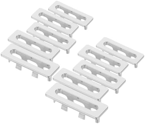 KONTONTY10PCS Wash Basin Sink Overflow Drain Cover Cap Hole Plug Ceramic Bath Fixtures