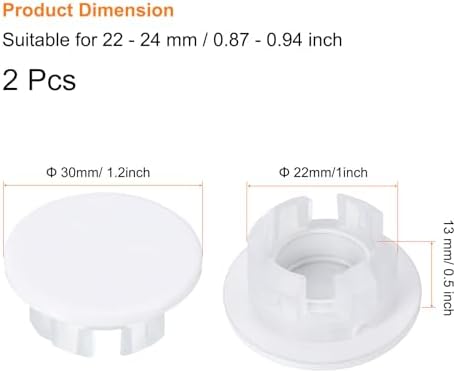 High-Quality Sink Overflow Rings Uxicell Barbara 2Pcs Overflow Cover Basin Trim