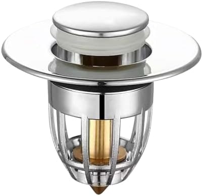 Copper Sink Drain Stopper with Hair Catcher for Bathroom Kitchen